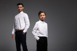 Chemise enfant blanche