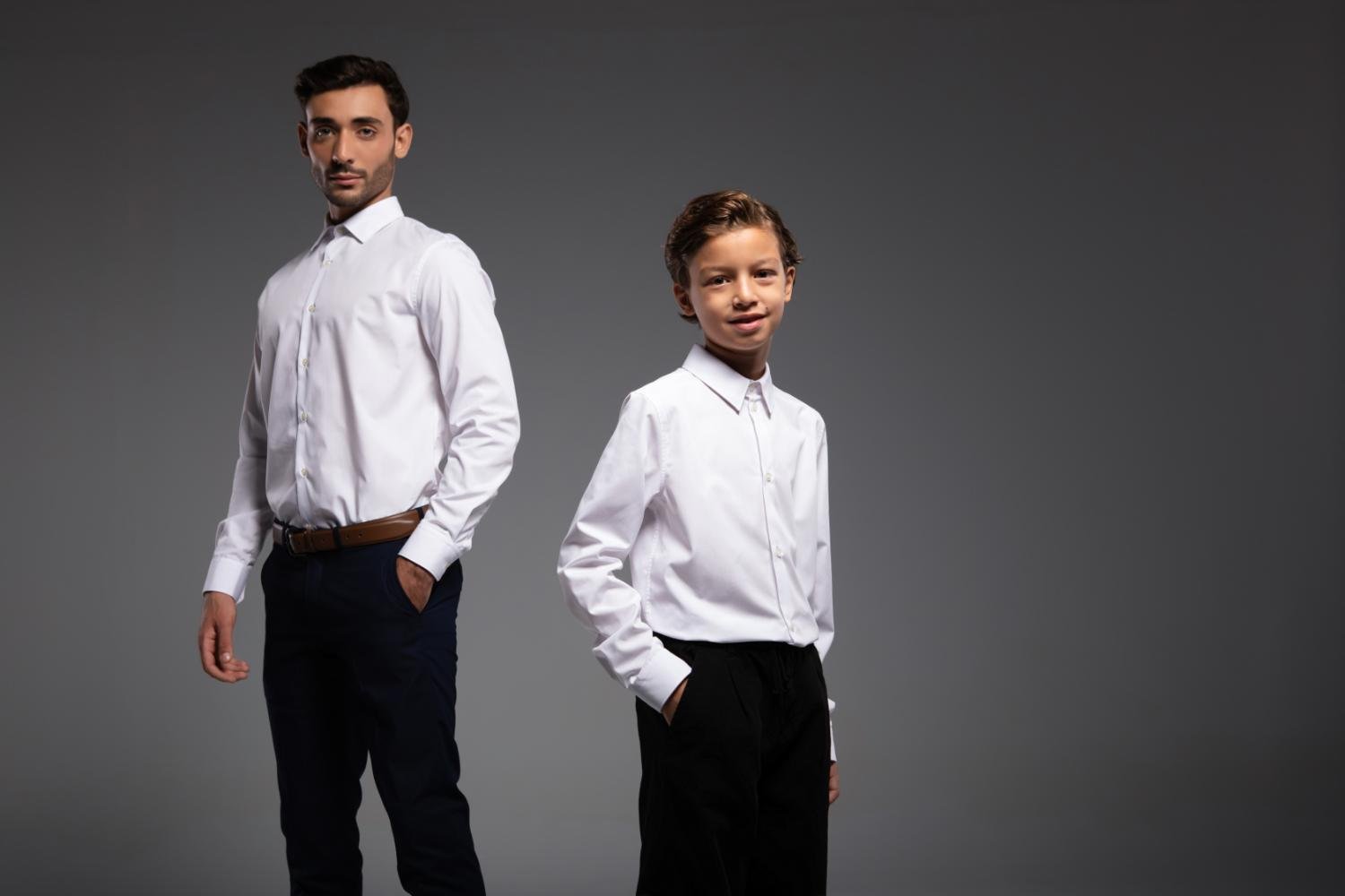 Chemise enfant blanche