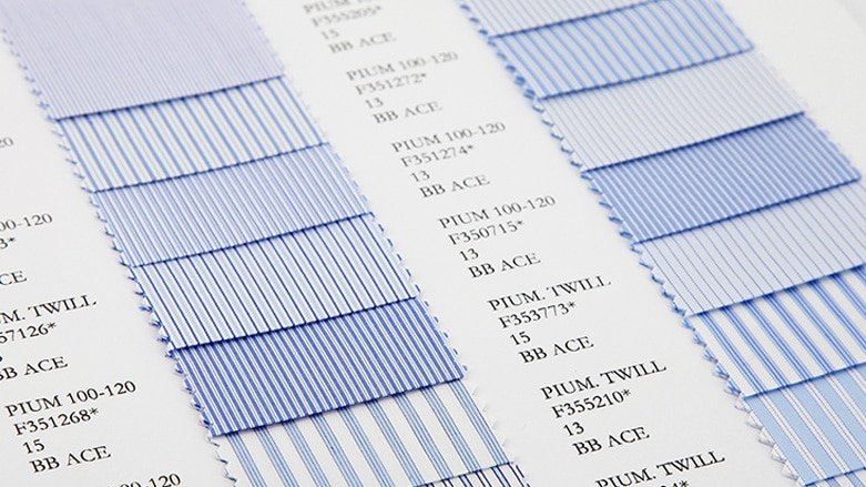 les differents tissu de chemise